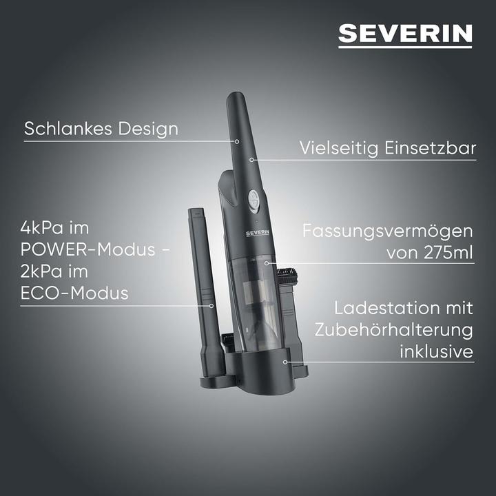 Produktbild Severin 3-in-1 Akku-Handstaubsauger HV 7132