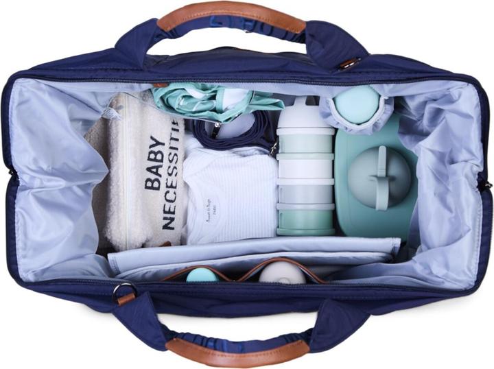 Image du produit Childhome Mommy Bag Signature Urban blau marine