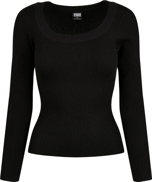 Produktbild Urban Classics Ladies Wide Neckline Sweater (XS)