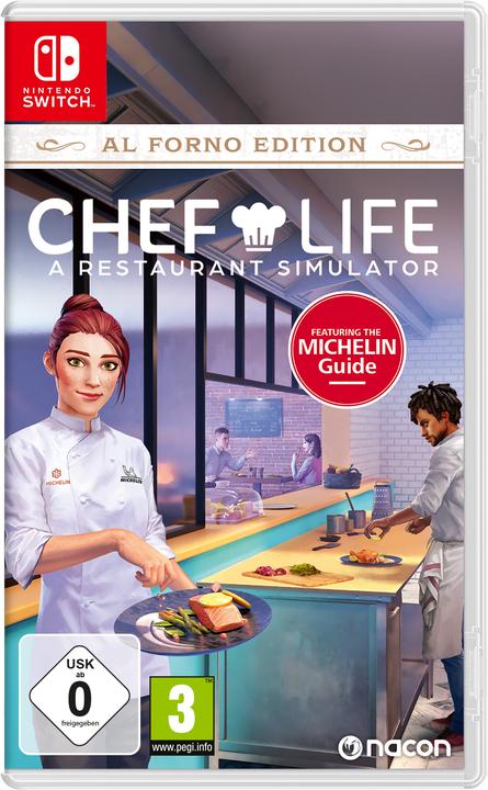 Actual product image Nacon Gaming Chef Life: A Restaurant Simulator - Al Forno Edition (Switch, DE)