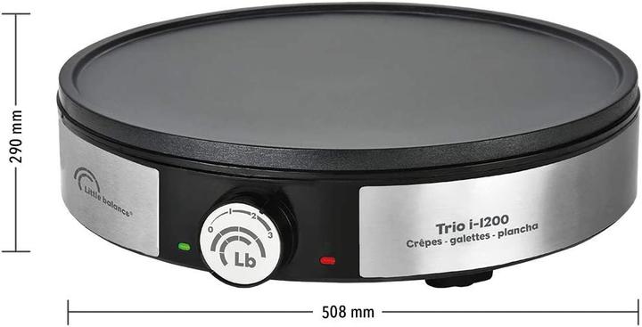 Image du produit Little Balance crêpière électrique 3 en 1