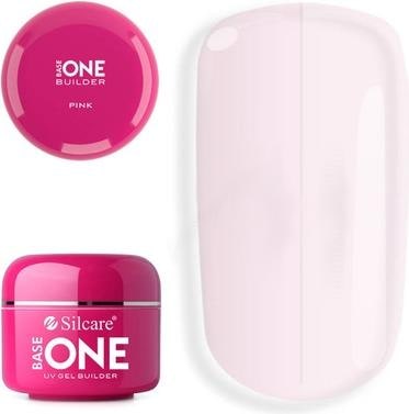 Silcare Base One Uv Gel Builder Nail Builder Gel Pink 30G