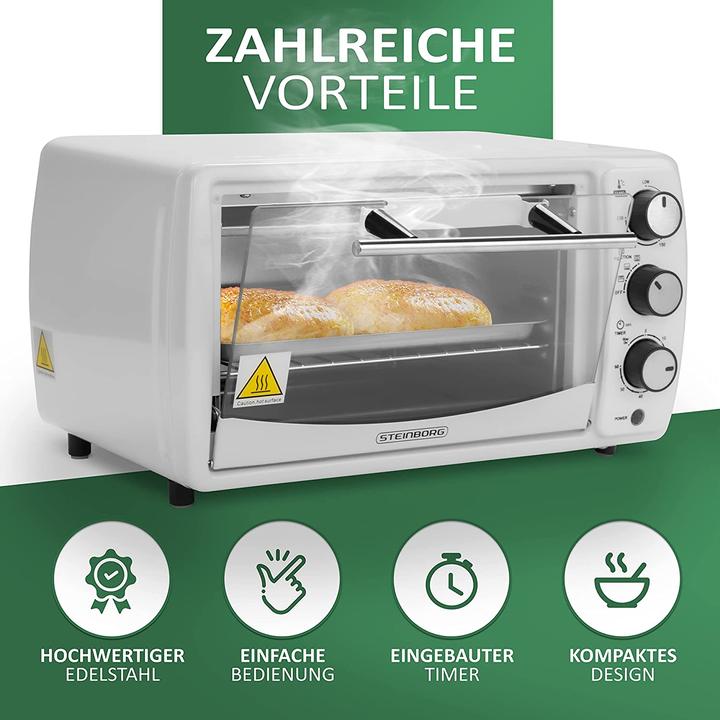 Actual product image Steinborg Mini Oven, 13L