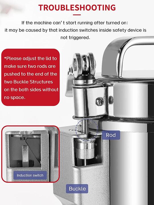 Immagine prodotto Moongiantgo Elektrische Getreidemühle