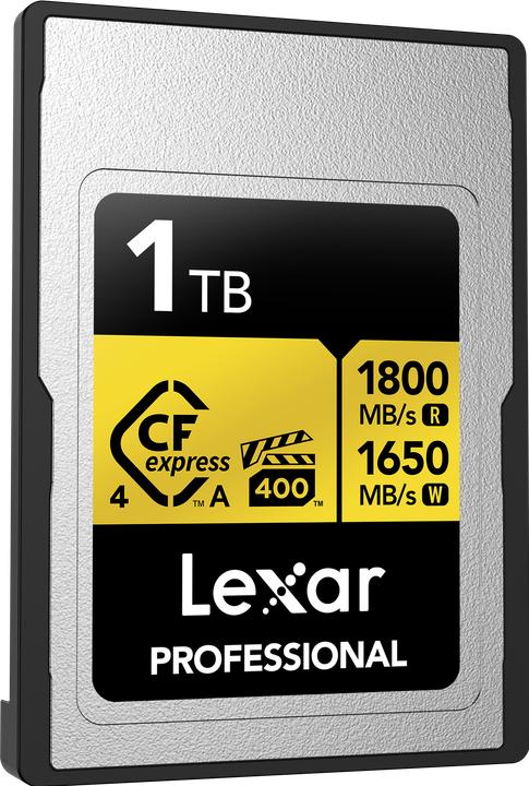 Actual product image Lexar Professional Gold 4.0 (1000 GB, CFexpress type A)