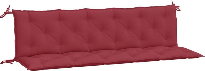Actual product image VidaXL Garden bench cushions 2 pcs. O x ford fabric (180 x 50 x 7 cm)