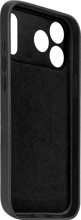 Productafbeelding Decoded Leather Backcover Apple iPhone 17 Pro Max Black (Apple iPhone 17 Pro Max)