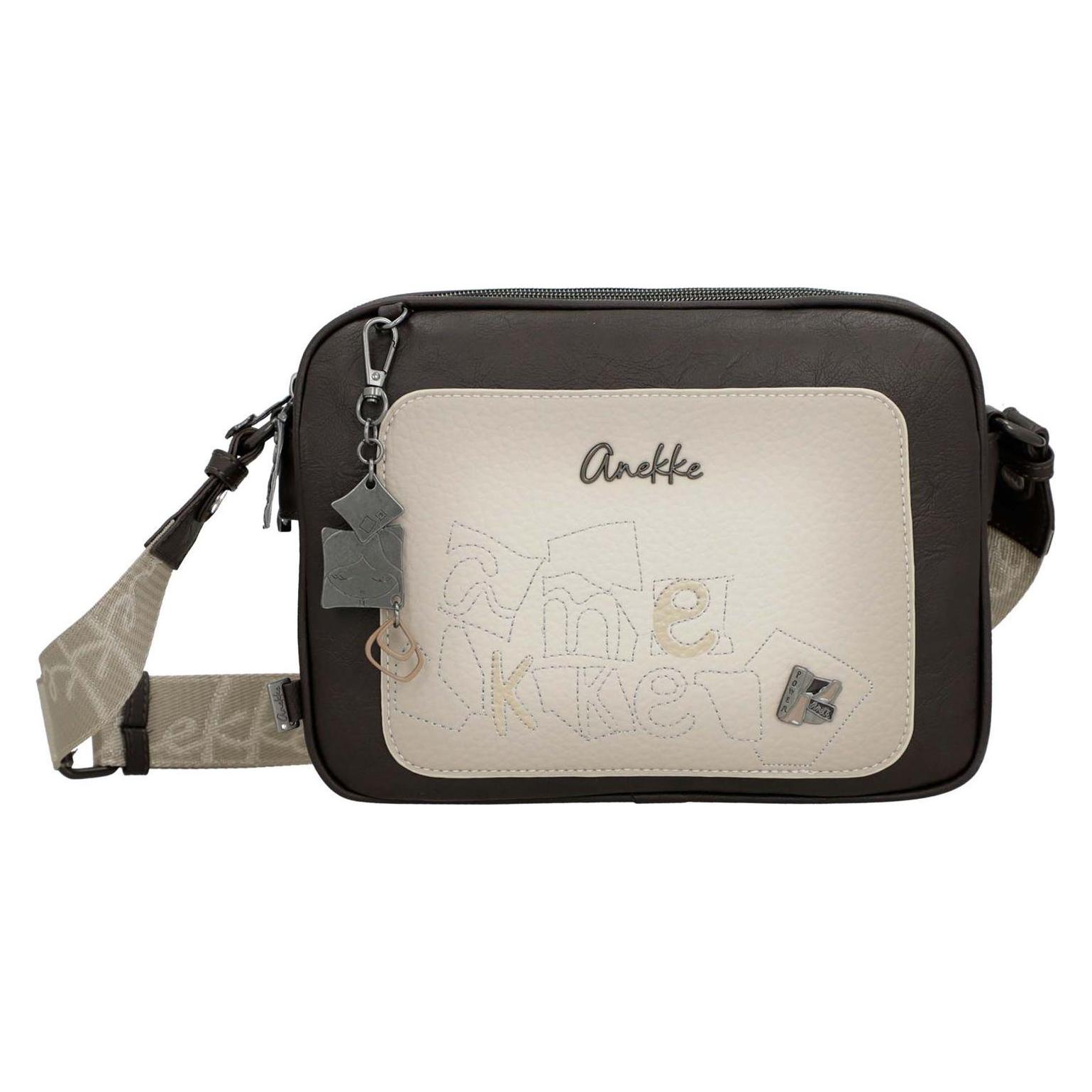 Anekke, Damen, Handtasche, Muse Bloom Crossbody Bag, Mehrfarbig, Braun
