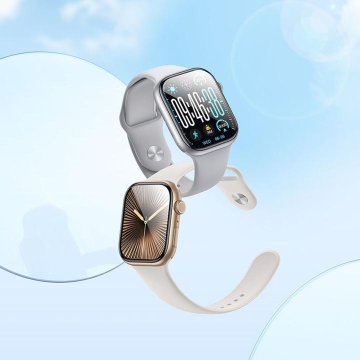 Produktbild Hoco Headphone with microphone smartwatch with call function Y30 gold