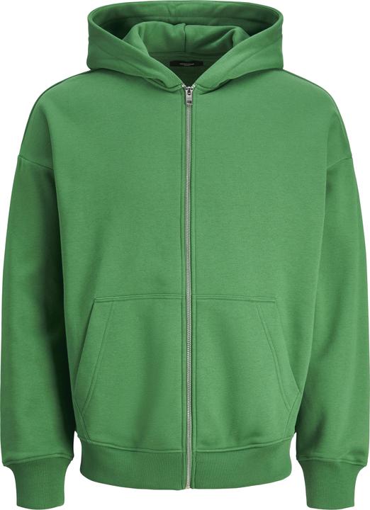 Jack & Jones Plain Zip hoodie Kapuzenpullover mit Reissverschluss (L)