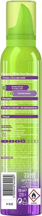 Produktbild Garnier FRUCTIS STYLE espuma rizos marcados 200 ml (Schaumfestiger, 200 ml)