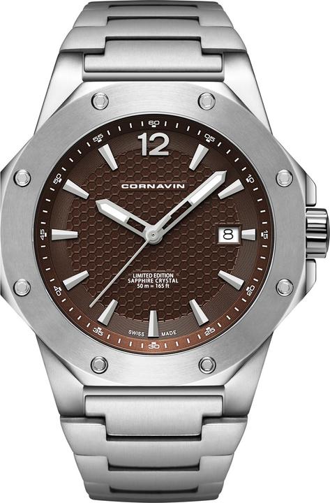 Immagine prodotto Cornavin Centro 3-H (Orologio da polso analogico, 41 mm)