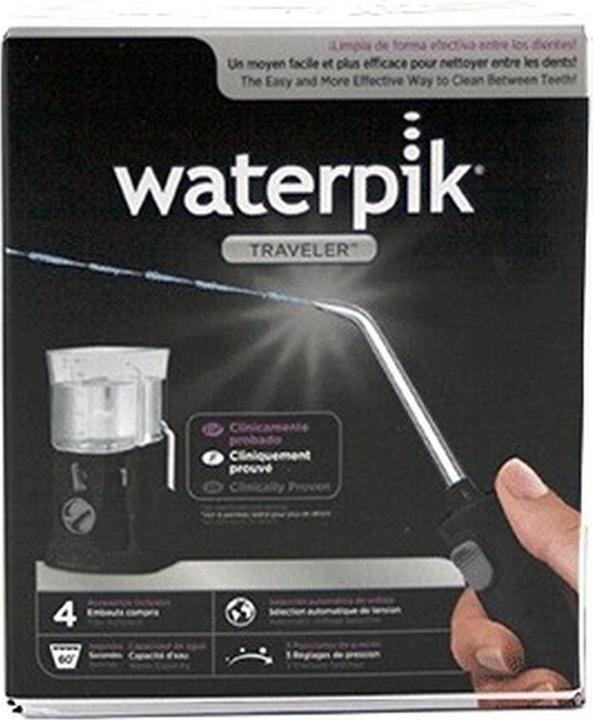 Actual product image Waterpik Traveler oral irrigator Wp316ed blue