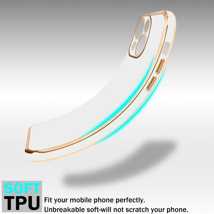 Actual product image Cadorabo Case for Apple iPhone 13 MINI in TPU with camera protection LM130 Style (Apple iPhone 13 mini)