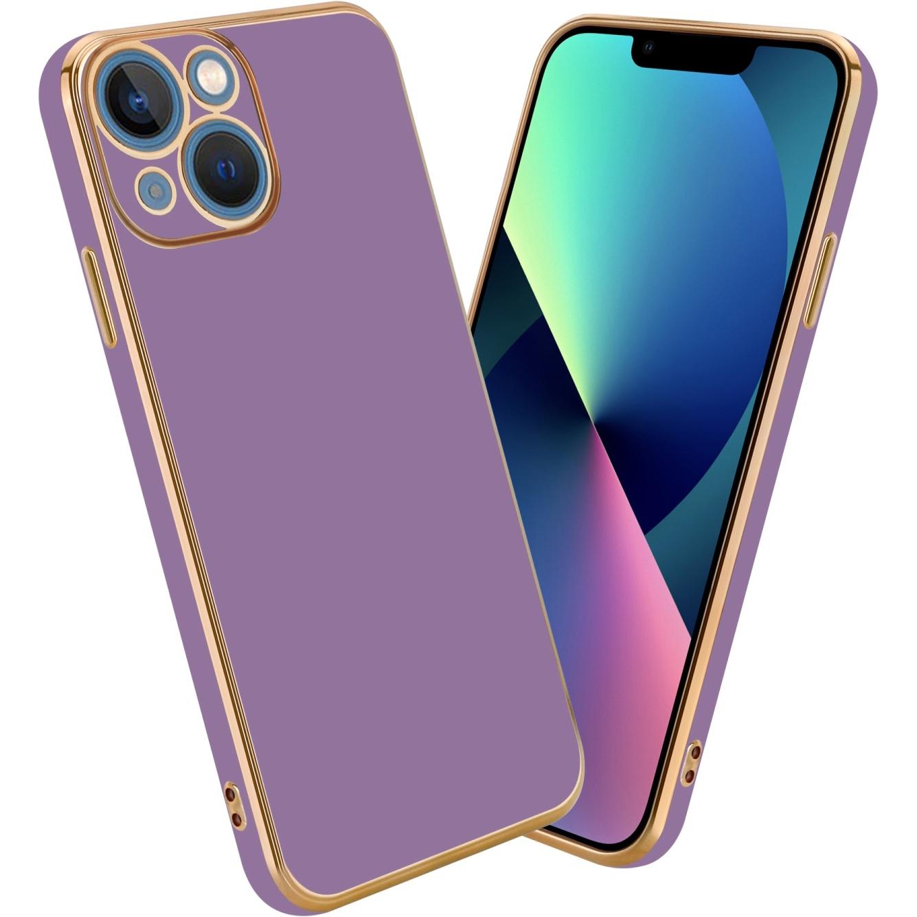 Thumbnail - Cadorabo Hülle für Apple iPhone 14 PLUS im TPU mit Kameraschutz LM130 Style (Apple iPhone 14 Plus), Smartphone Hülle, Vi...