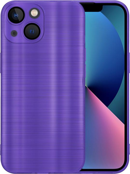 Actual product image Cadorabo Case for Apple iPhone 14 in TPU Brushed Camera Protection LM160 Style (Apple iPhone 14)