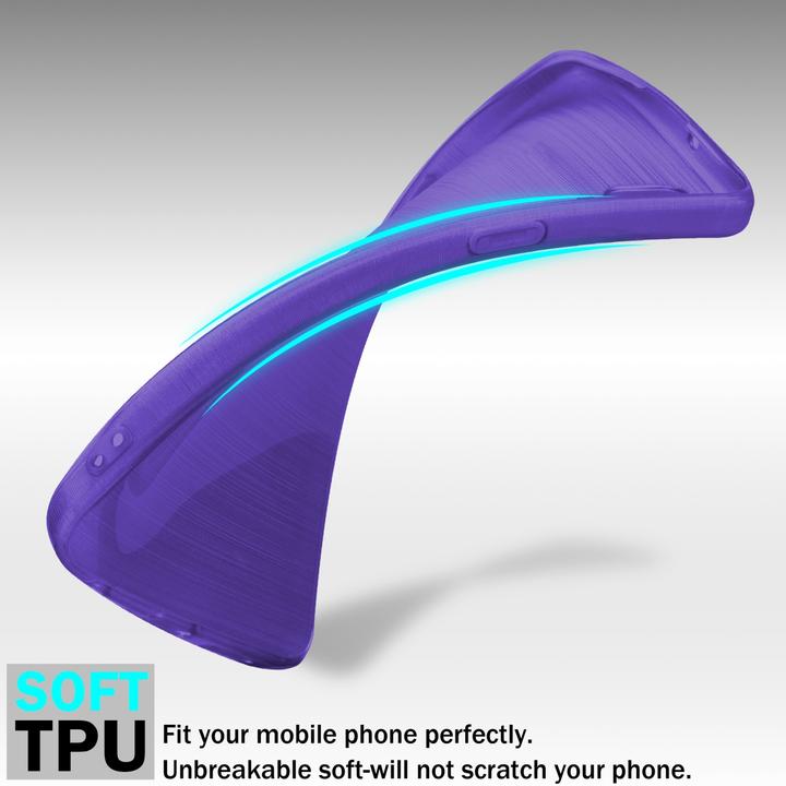 Actual product image Cadorabo Case for Apple iPhone 14 in TPU Brushed Camera Protection LM160 Style (Apple iPhone 14)