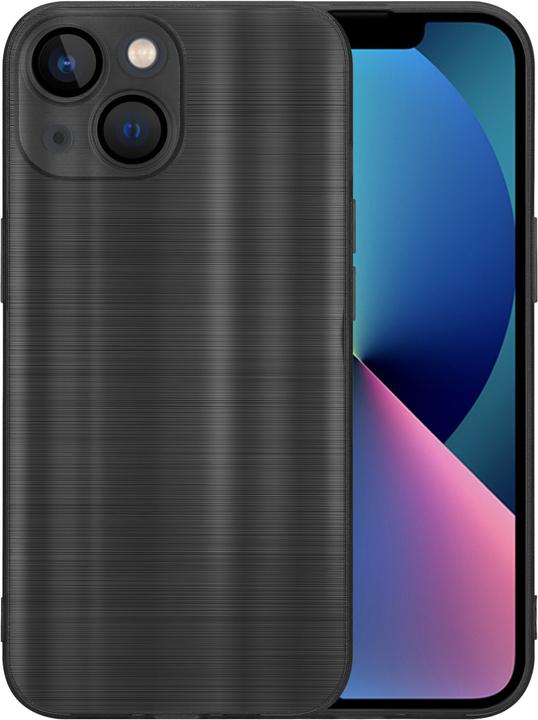 Actual product image Cadorabo Case for Apple iPhone 14 in TPU Brushed Camera Protection LM160 Style (Apple iPhone 14)