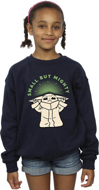 Produktbild Star Wars The Mandalorian Small But Mighty Grogu Sweatshirt Mädchen (152, 158)