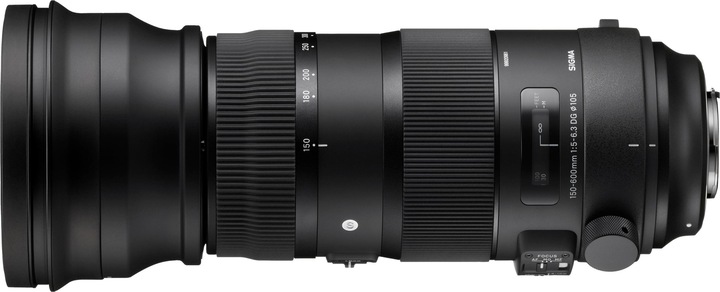 Produktbild Sigma 150-600mm f/5-6.3 DG OS HSM (S), Nikon F (Nikon F, Vollformat)