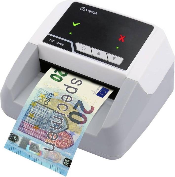 Actual product image Olympia Money counting and testing machine NC 345 (Bill validator)