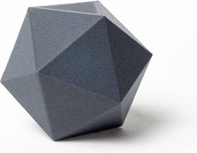 Produktbild Proto-pasta HTP21705-CFD Dark Gray Carbon Fiber PLA Filament PLA 1.75mm 500g Dunkelgrau 1St. (PLA, 1.75 mm, 500 g, Grau)