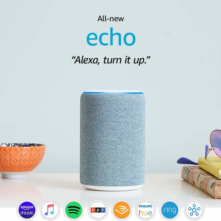 Produktbild Amazon Echo (3. Gen) (Amazon Alexa)