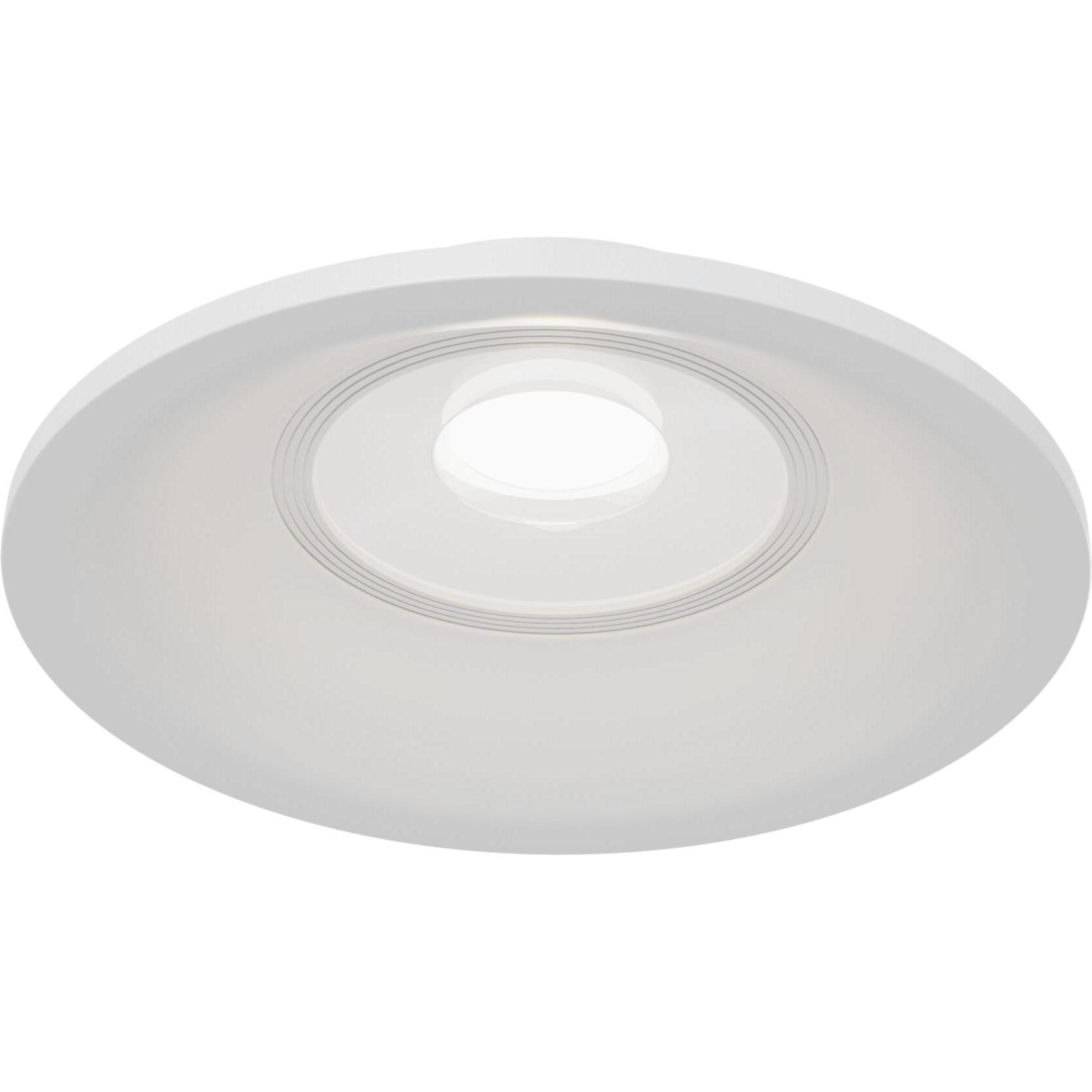 Maytoni, Wandleuchte + Deckenleuchte, Slim Downlight, Einbauleuchte GU10 Weiss Ø85mm (GU10)