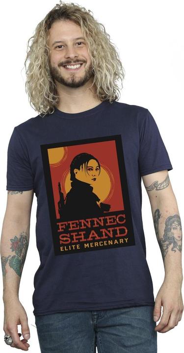 Image du produit Star Wars - T-shirt THE BOOK OF BOBA FETT ELITE MERCENARY FENNEC - Homme (5XL)