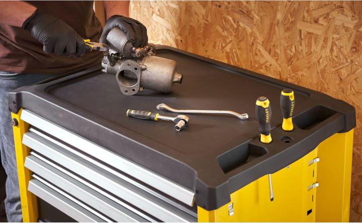 Actual product image Stanley Stan Workshop Trolley 5 Drawers 132214 (1x)