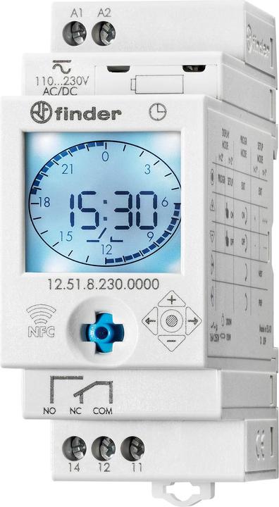 Actual product image Finder Timer for top hat rail B