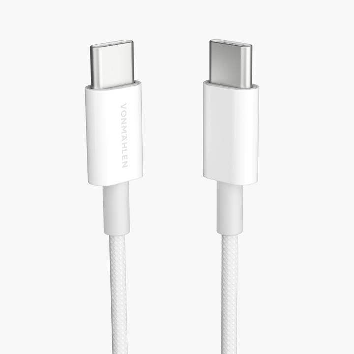 Produktbild Vonmählen USB-C to USB-C Cable 60W - 1m, White (1 m, USB 2.0, 60 W)