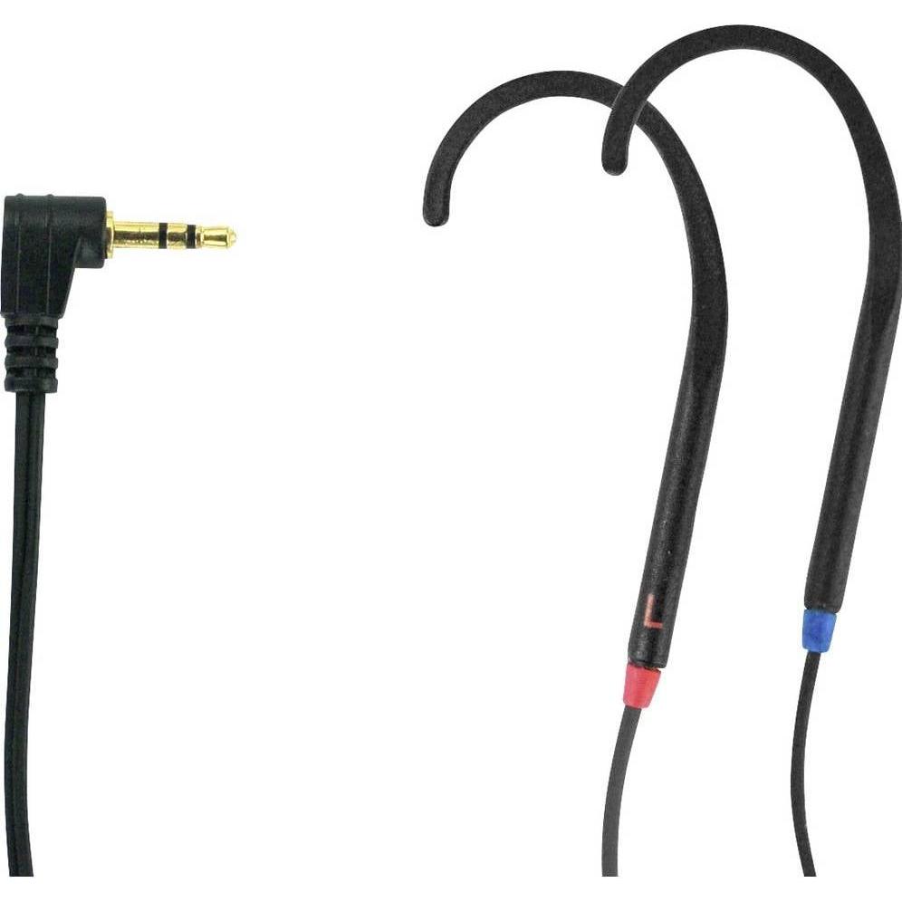 Geemarc CLHOOK3 Cuffie Jack 3.5 mm Filo Auricolare In Ear Cuffia On Over Ear (Kabelgebunden), Office Headset, Schwarz