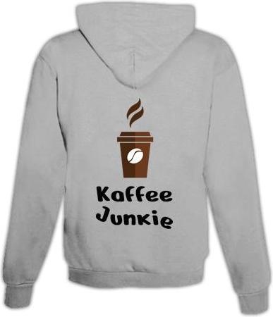 Immagine prodotto Schwesternuhr Felpa con cappuccio Coffee Junkie Unisex (XXL)