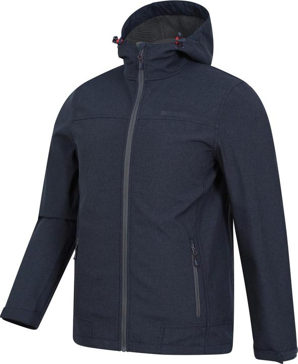 Actual product image Mountain Warehouse Mens Reykjavik Softshell Windproof Jacket (XS)