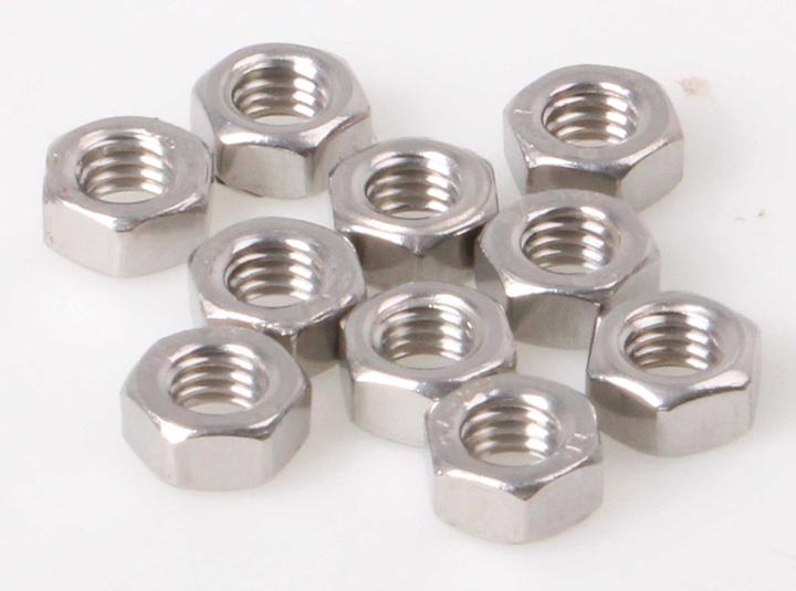 Produktbild Modellbau Lindinger muttern edelstahl rostfrei m5 10stk. v4a, edelstahl, din 934 (M5)