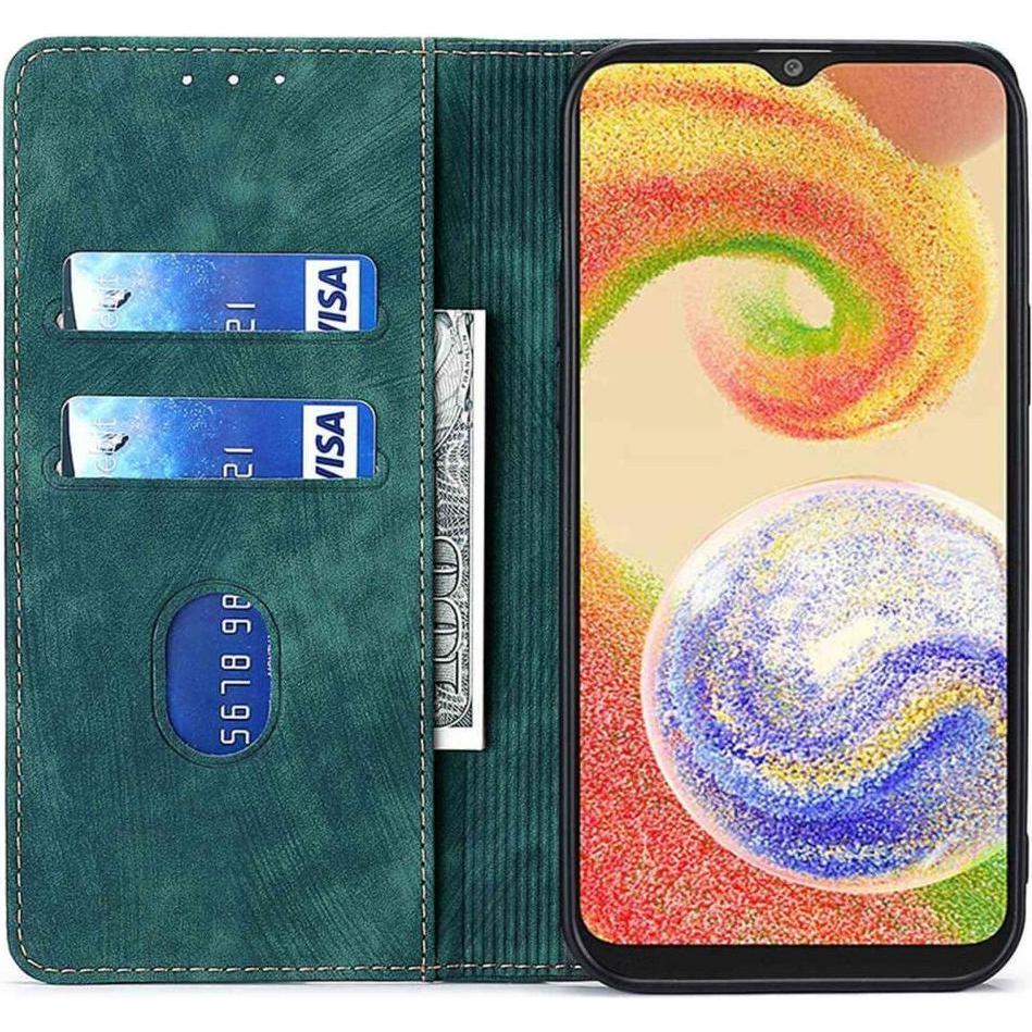 Thumbnail - Cover-Discount Galaxy A14 - Hülle mit RFID Blocker grün (Samsung Galaxy A14), Smartphone Hülle, Grün