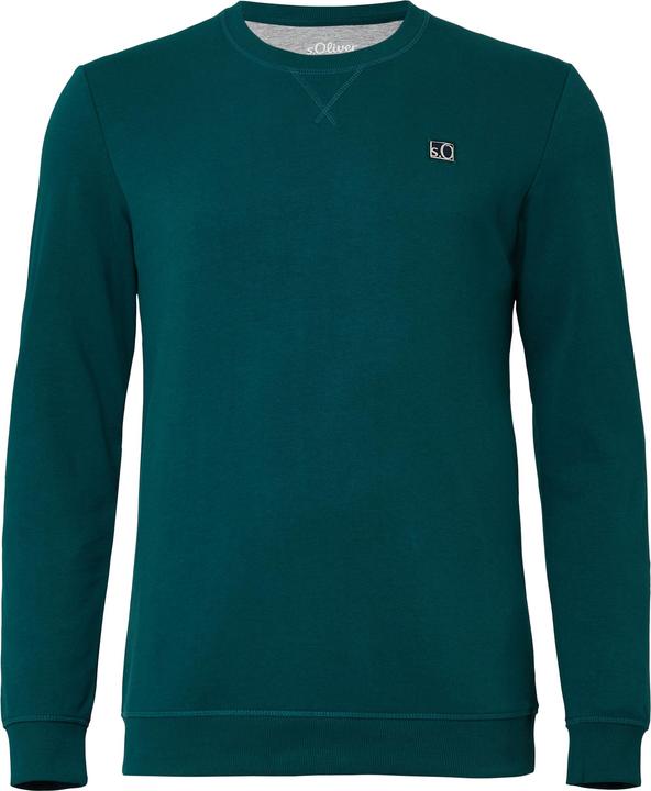 Produktbild s.Oliver Sweatshirt Sweatshirt aus Baumwollmix mit Crew Neck (XXL)