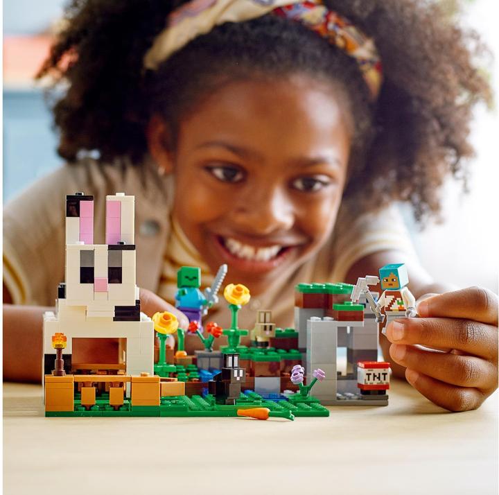 Actual product image LEGO The rabbit ranch (21181, LEGO Minecraft)