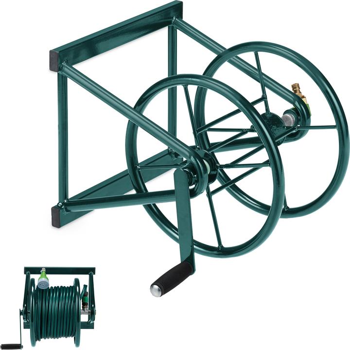 Produktbild Relaxdays Schlauchtrommel Wand (60 m)