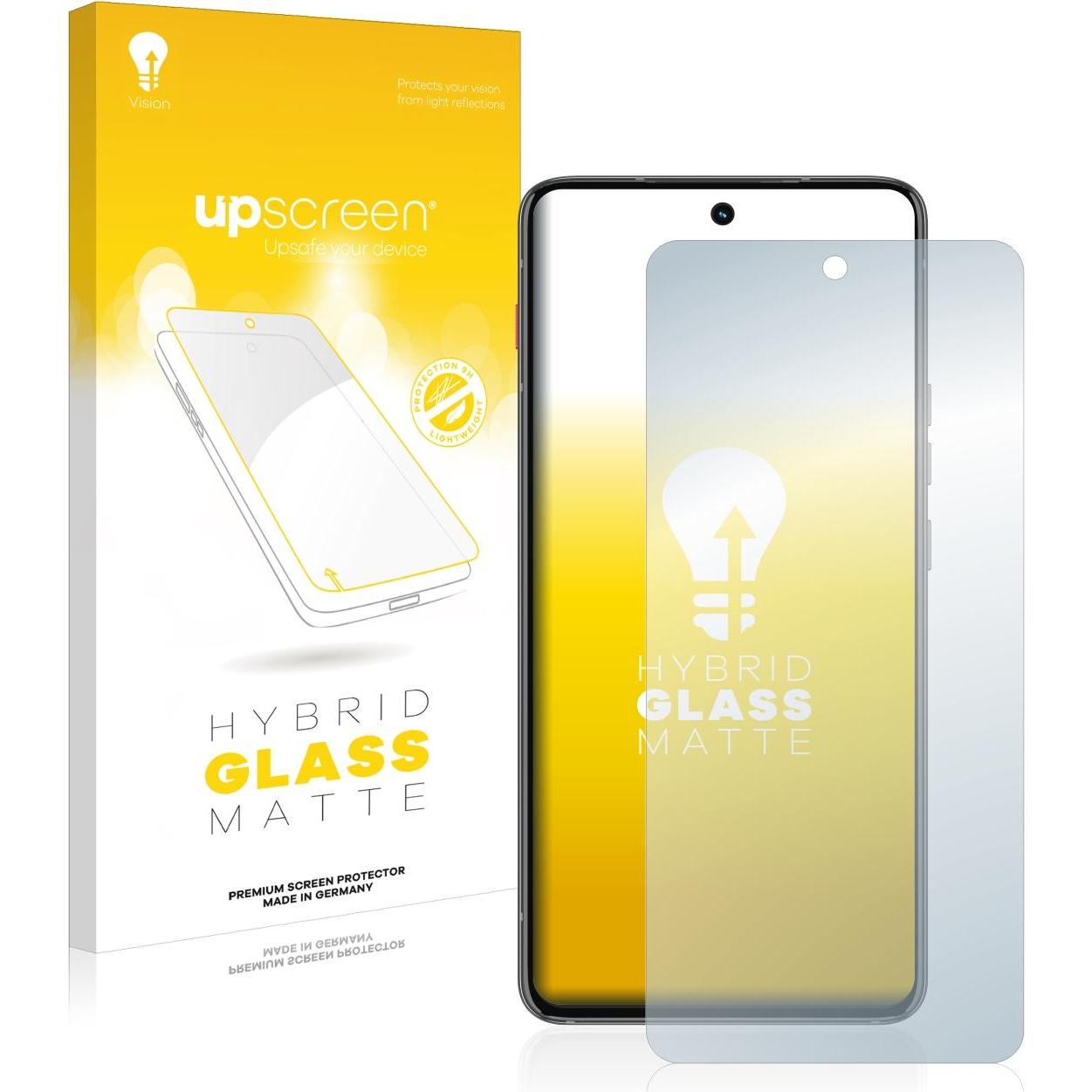 upscreen Reflection Shield Panzerglasfolie Matt (1 Stück, Motorola ThinkPhone), Smartphone Schutzfolie, Grau