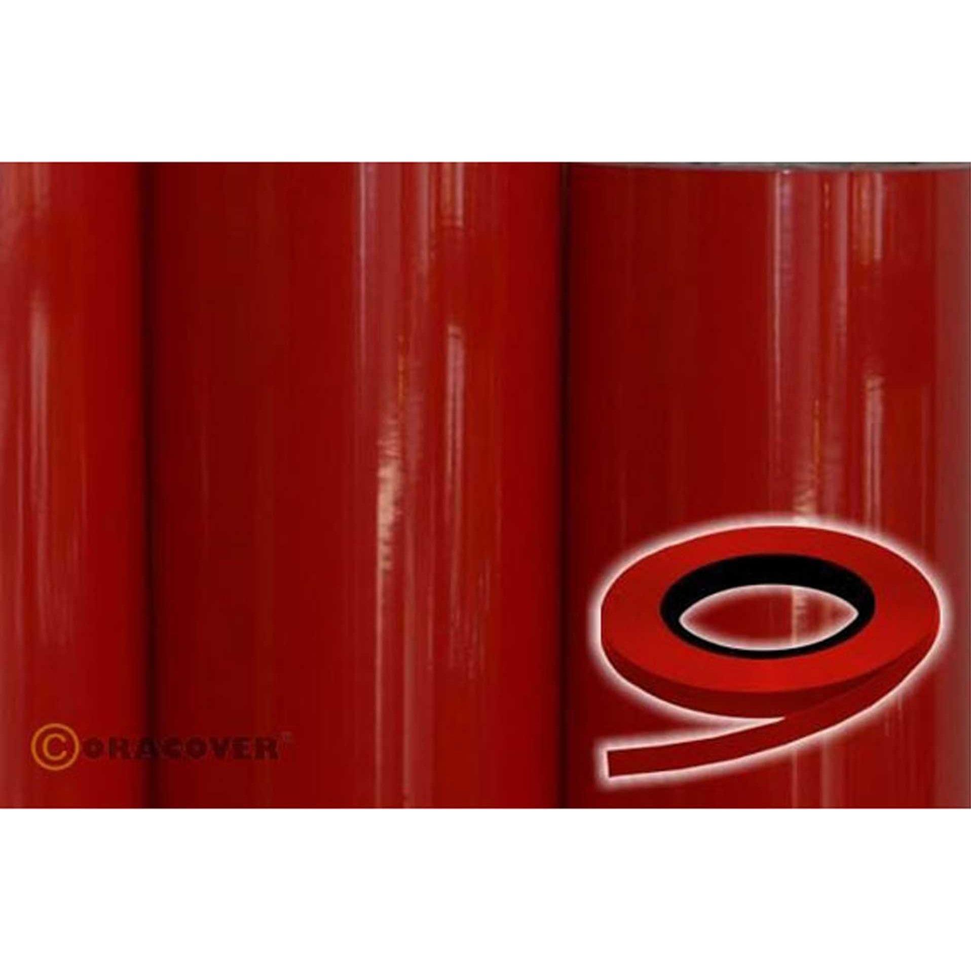Oracover Oraline Zierband FERRARIROT 2MM / 15 METER # 23