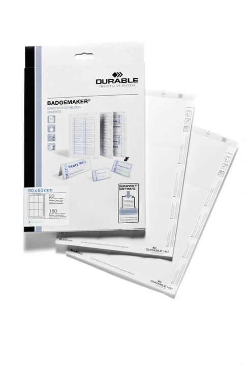 Actual product image Durable BADGEMAKER - Replacement labels