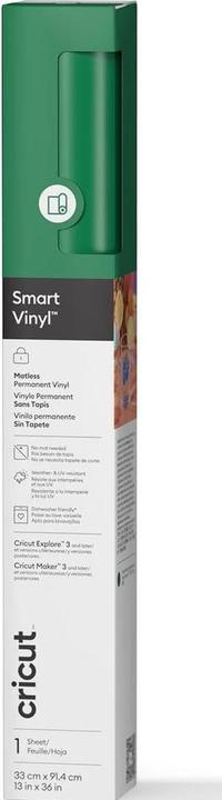 Image du produit Cricut Vinylfolie Smart Permanent 33 x 91.4 cm, 1 Stück, Grün
