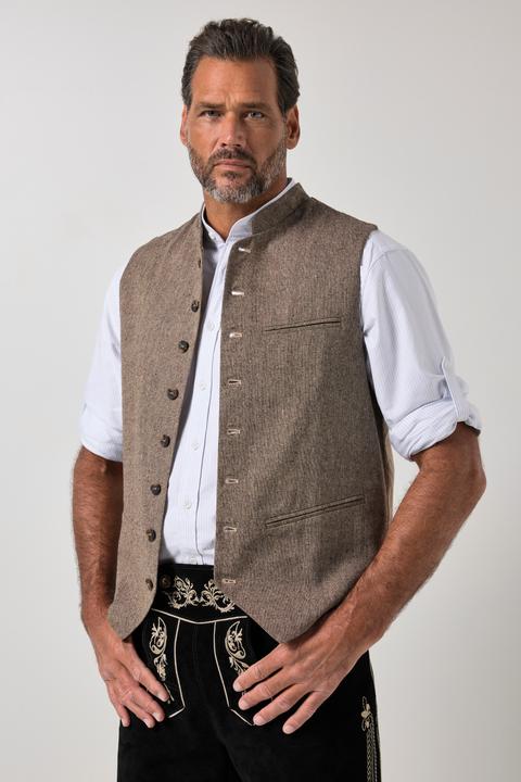 Produktbild JP1880 Weste, Tracht, Strickrücken (8XL)