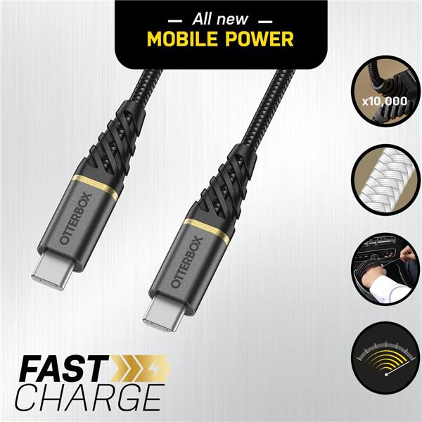Produktbild OtterBox USB-C - USB-C Kabel (1 m, USB 2.0)