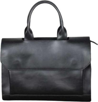 Produktbild Only-Bags.Store Vegane Leder-Laptoptasche, Schwarze Aktentasche, Schwarze Laptop-Tasche, Vegane Ledertasche, Vegane