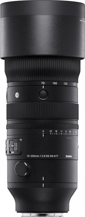Actual product image Sigma 70-200mm f/2.8 DG DN OS Sports (L-Mount, full size)