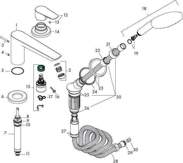 Produktbild hansgrohe Talis E Chrom