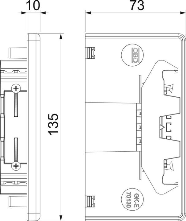 Image du produit OBO Bettermann extrémité